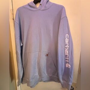 Carhartt Light Blue hoodie